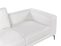 2 posti REINEN Tessuto Bianco