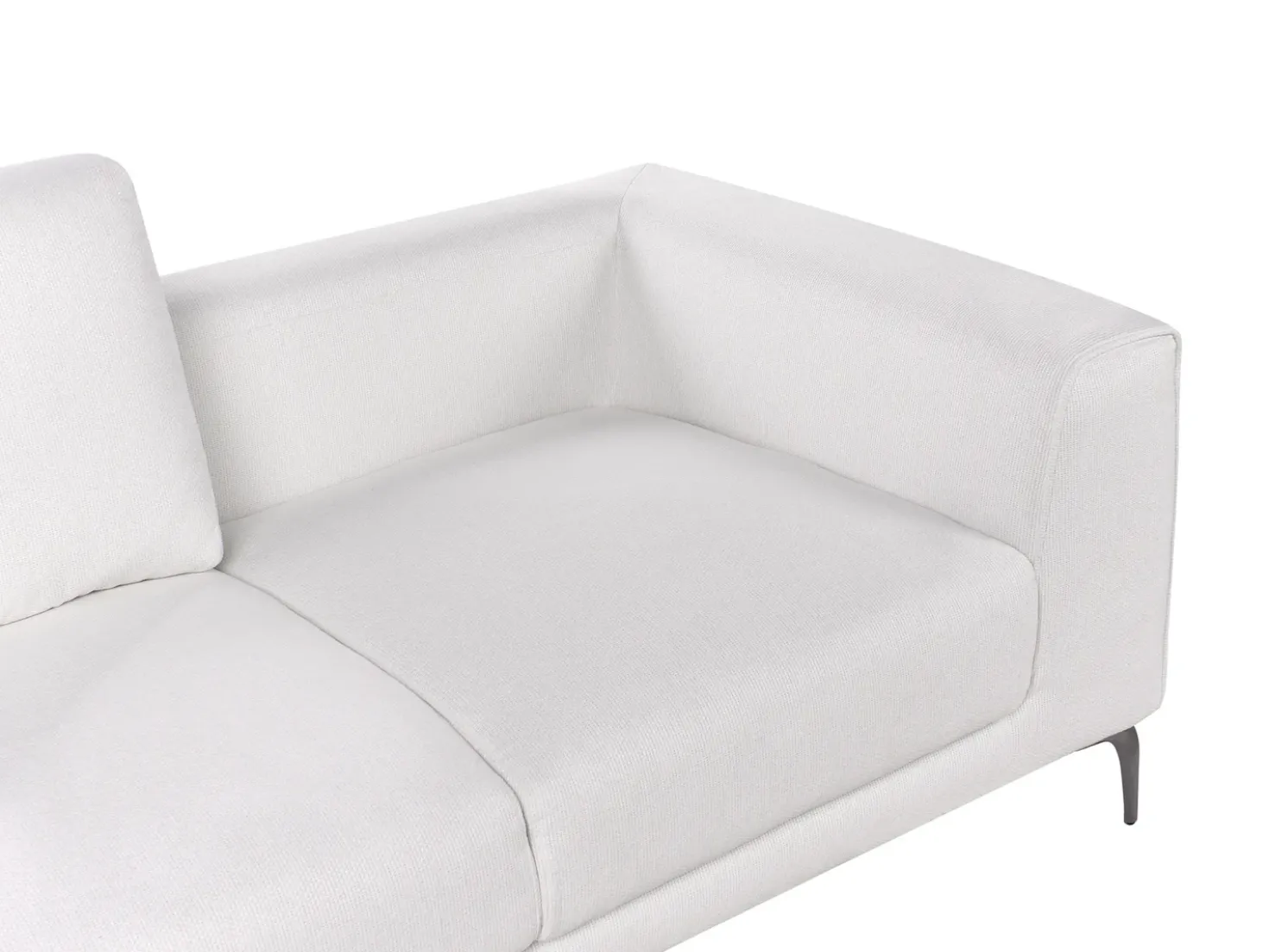 2 posti REINEN Tessuto Bianco