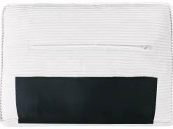 2 posti VIKRAN Velluto a coste Bianco