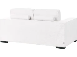 2 posti VIKRAN Velluto a coste Bianco