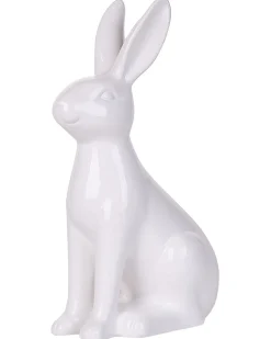 Accessorio decorativo Coniglio RUCA Ceramica Bianco