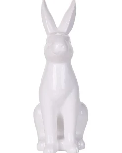 Accessorio decorativo Coniglio RUCA Ceramica Bianco