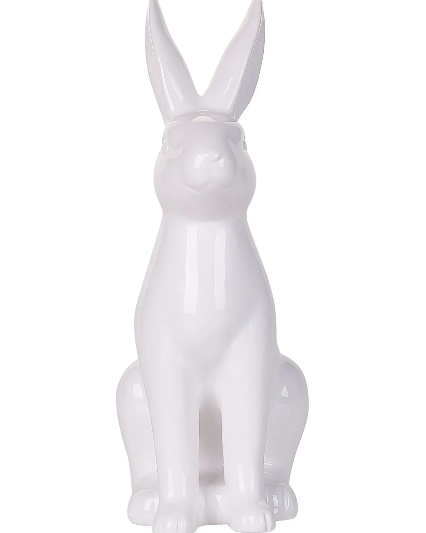 Accessorio decorativo Coniglio RUCA Ceramica Bianco