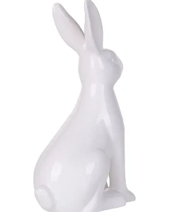 Accessorio decorativo Coniglio RUCA Ceramica Bianco