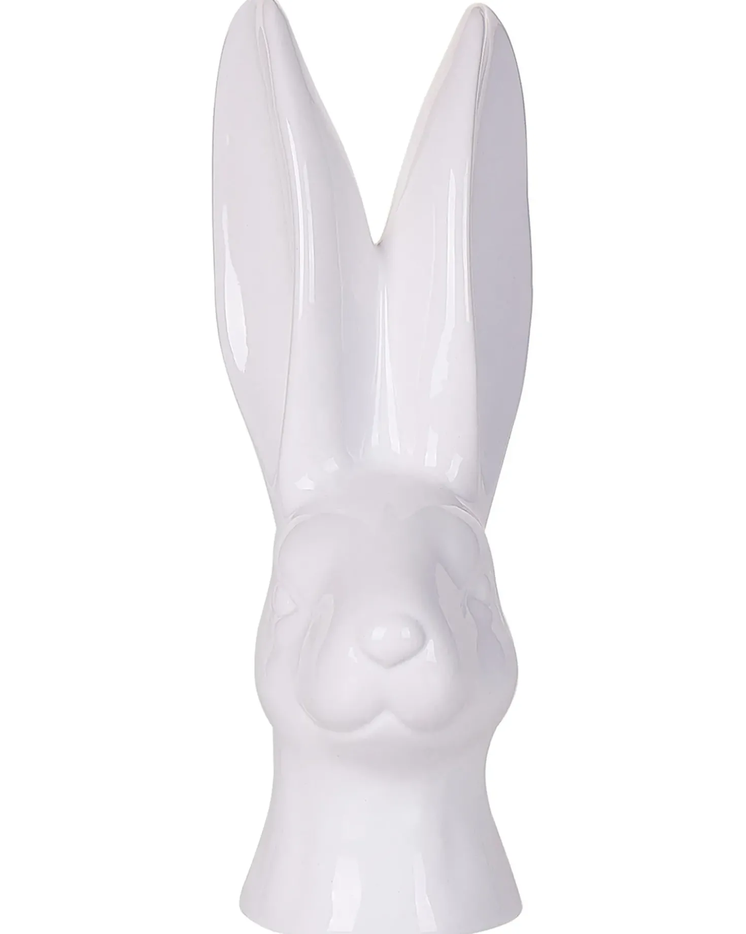 Accessorio decorativo Coniglio GUERANDE Ceramica Bianco