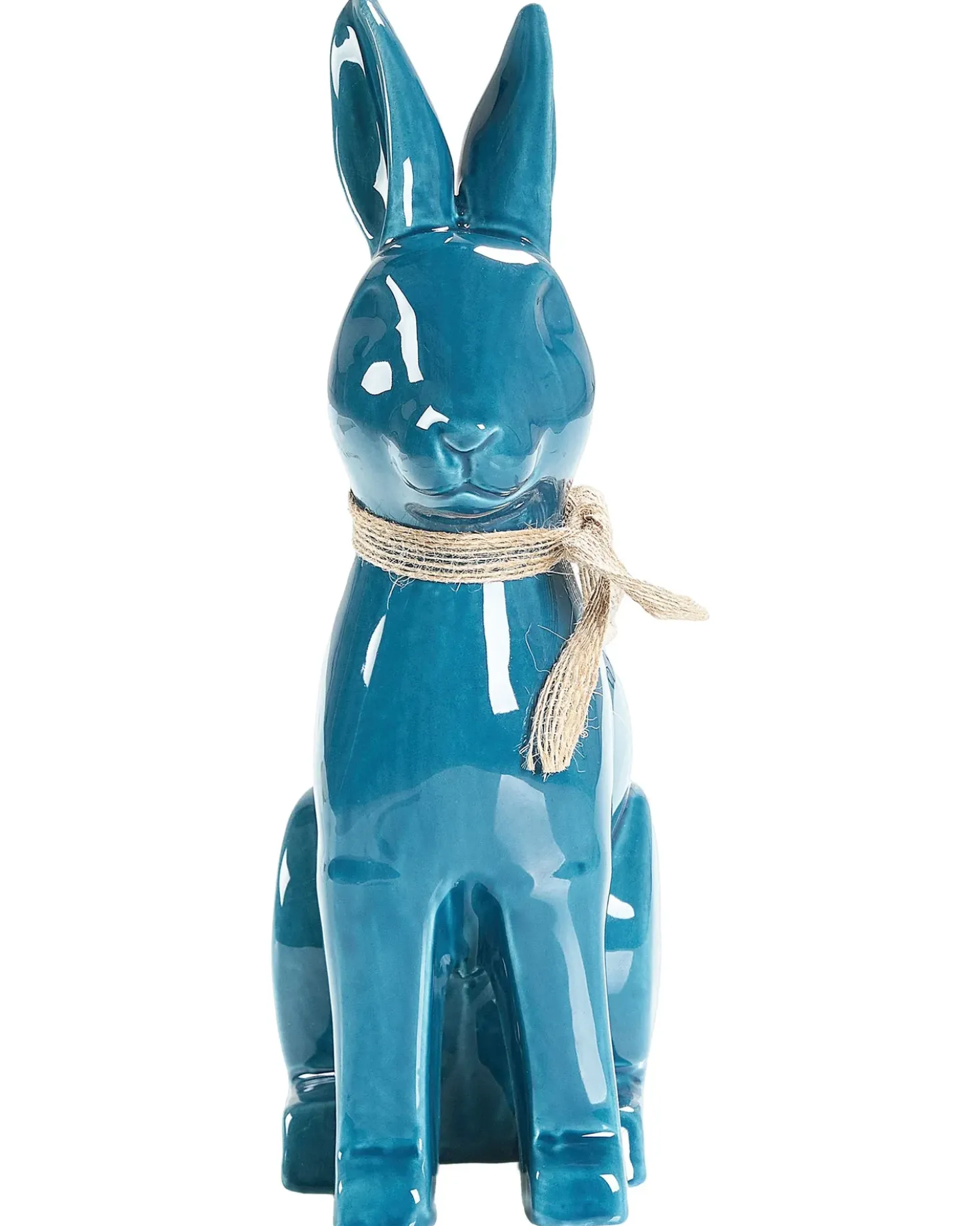 Accessorio decorativo Coniglio JAMBLES Ceramica Blu