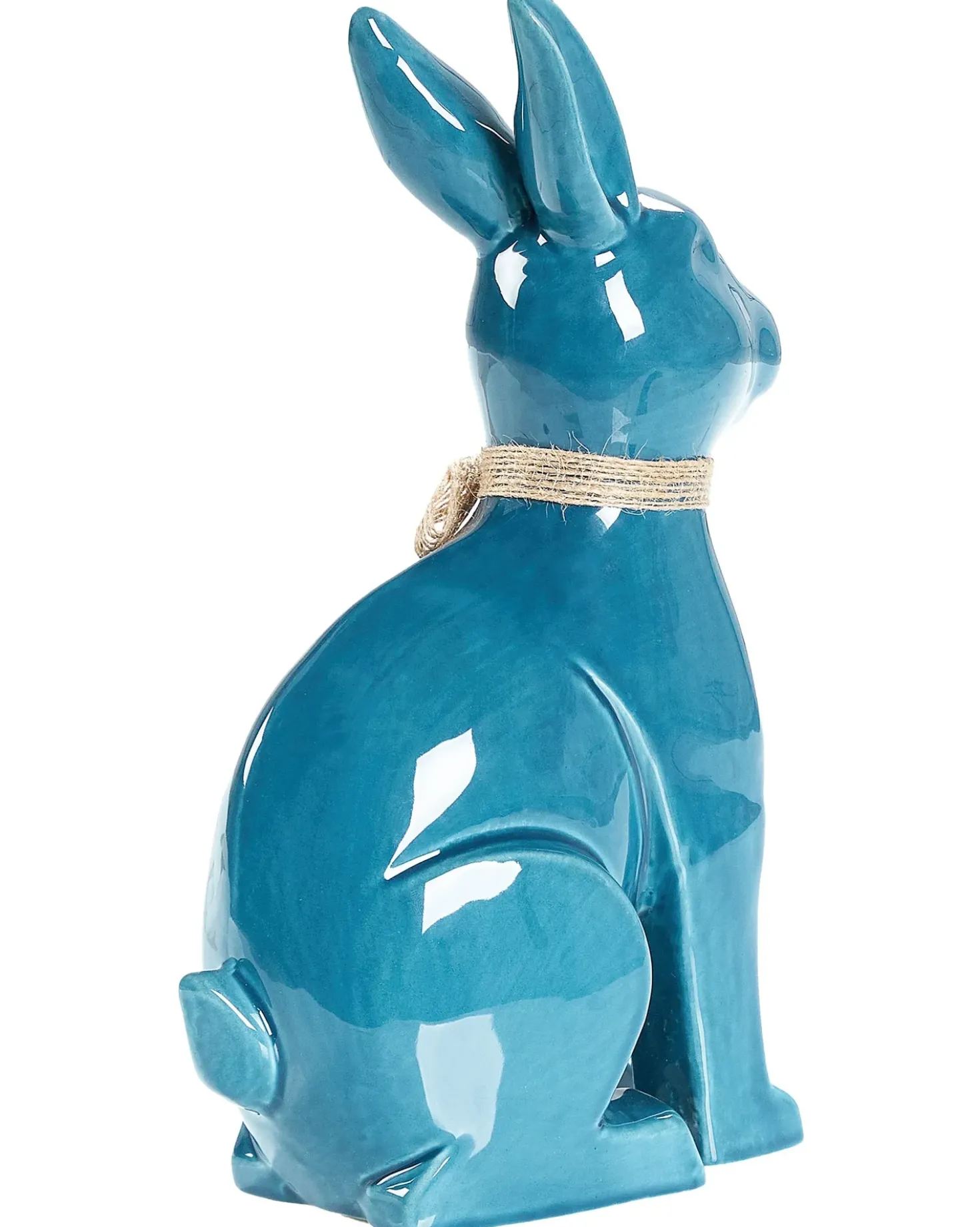 Accessorio decorativo Coniglio JAMBLES Ceramica Blu