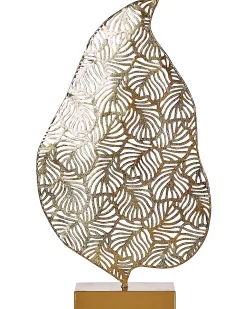 Accessorio decorativo Foglia LITHIUM Metallo Oro