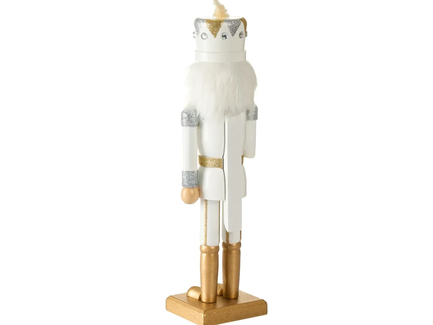 Accessorio decorativo LJUNGAN Schiaccianoci 37 cm Bianco