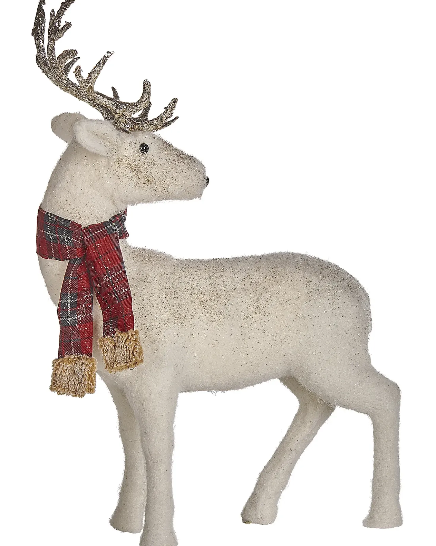 Accessorio decorativo MUSTOLA Renna 51 cm Bianco