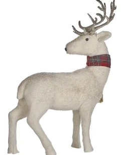 Accessorio decorativo MUSTOLA Renna 51 cm Bianco