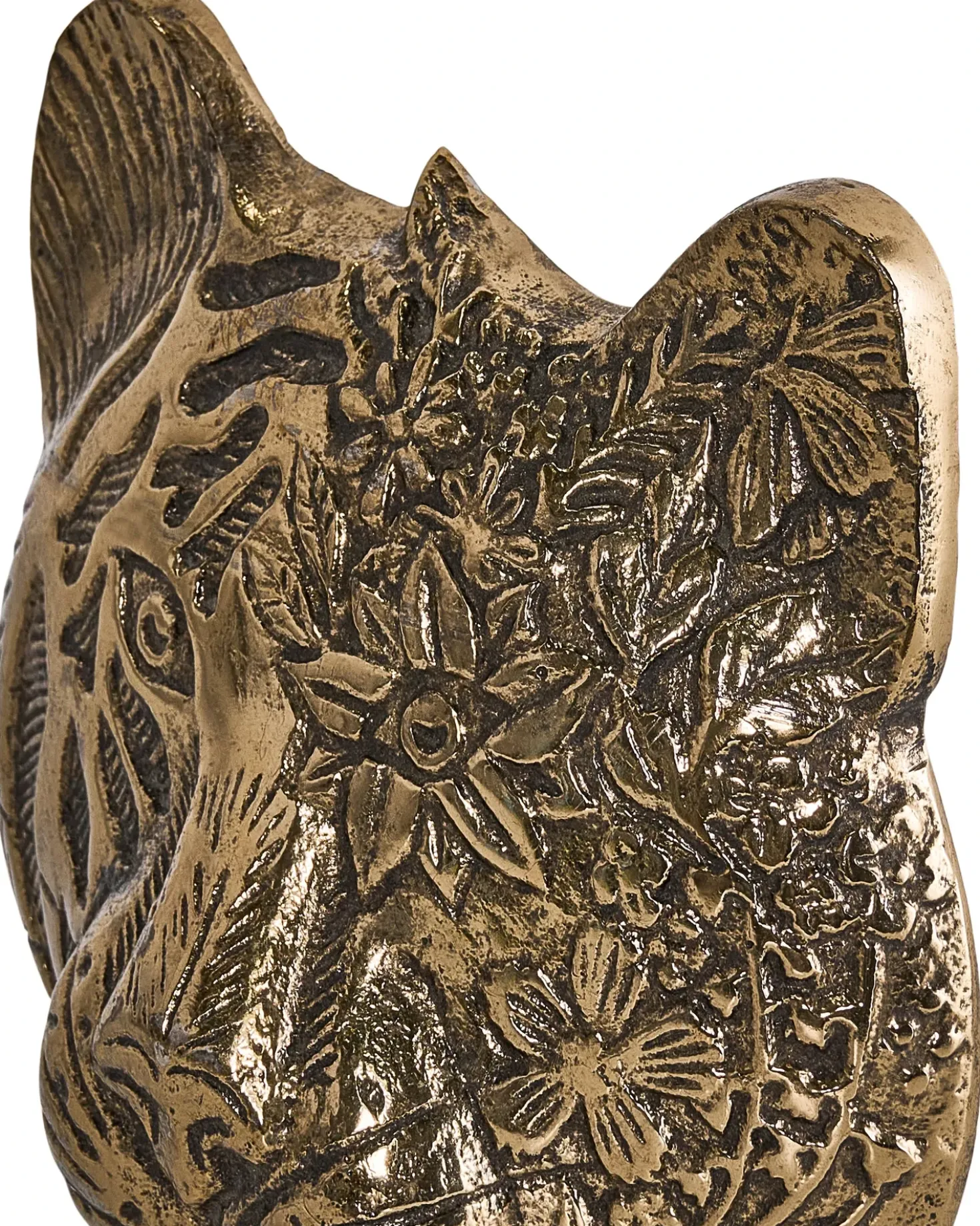 Accessorio decorativo Tigre BROVA Metallo Oro