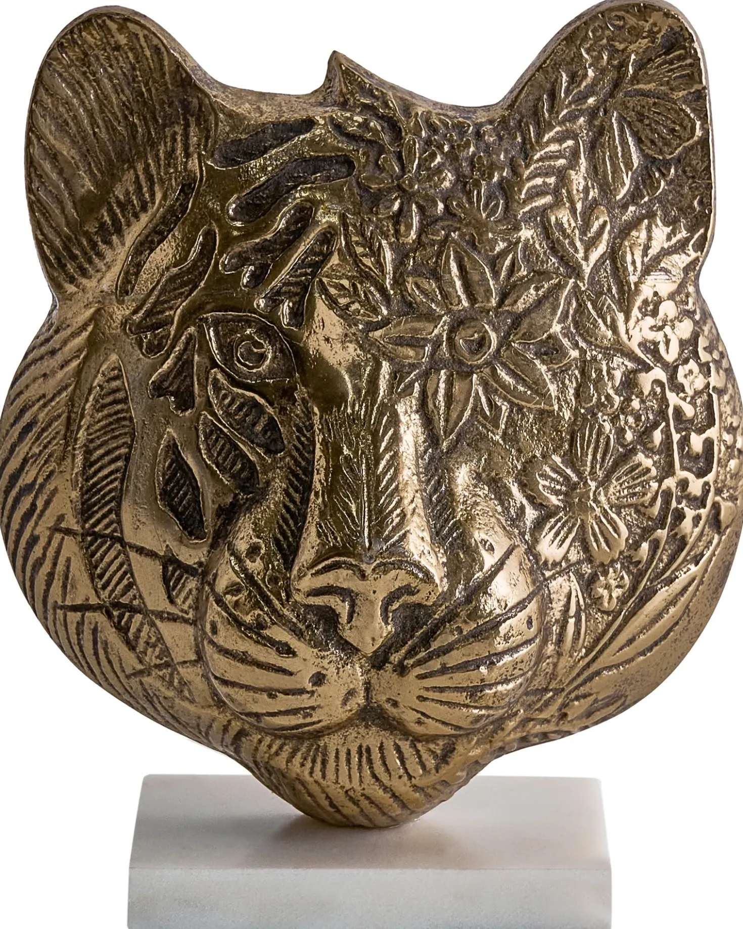 Accessorio decorativo Tigre BROVA Metallo Oro