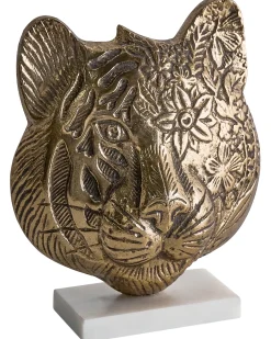 Accessorio decorativo Tigre BROVA Metallo Oro