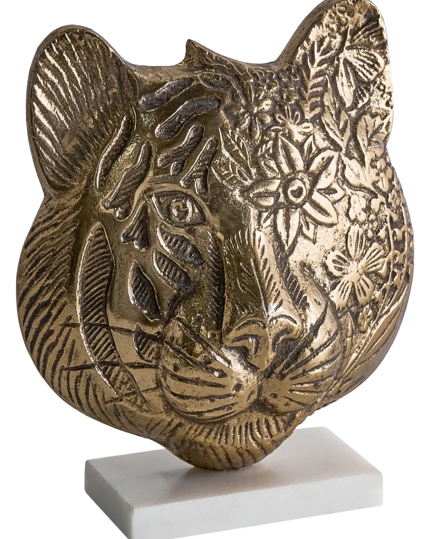Accessorio decorativo Tigre BROVA Metallo Oro