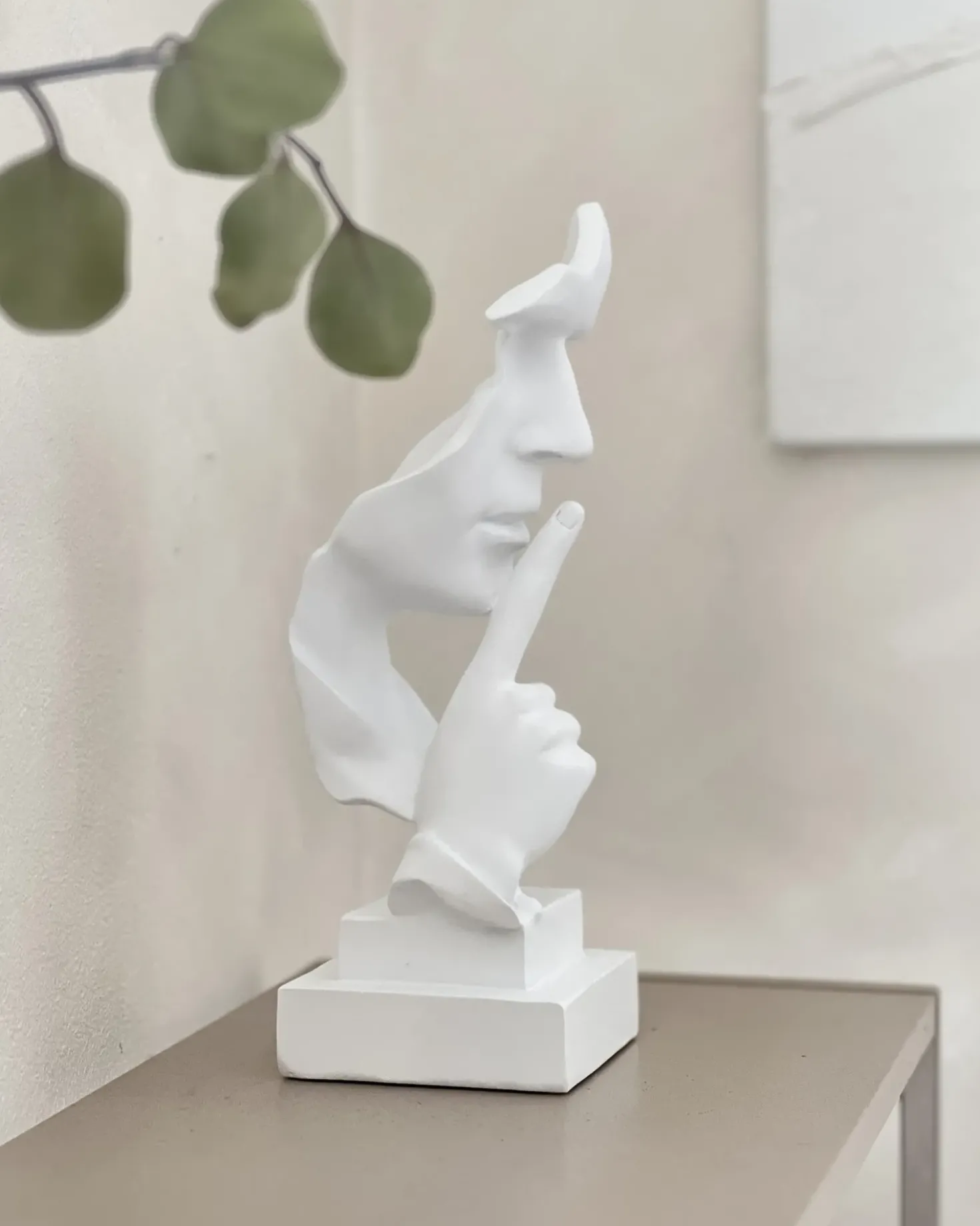 Accessorio decorativo Volto RAAHE Bianco