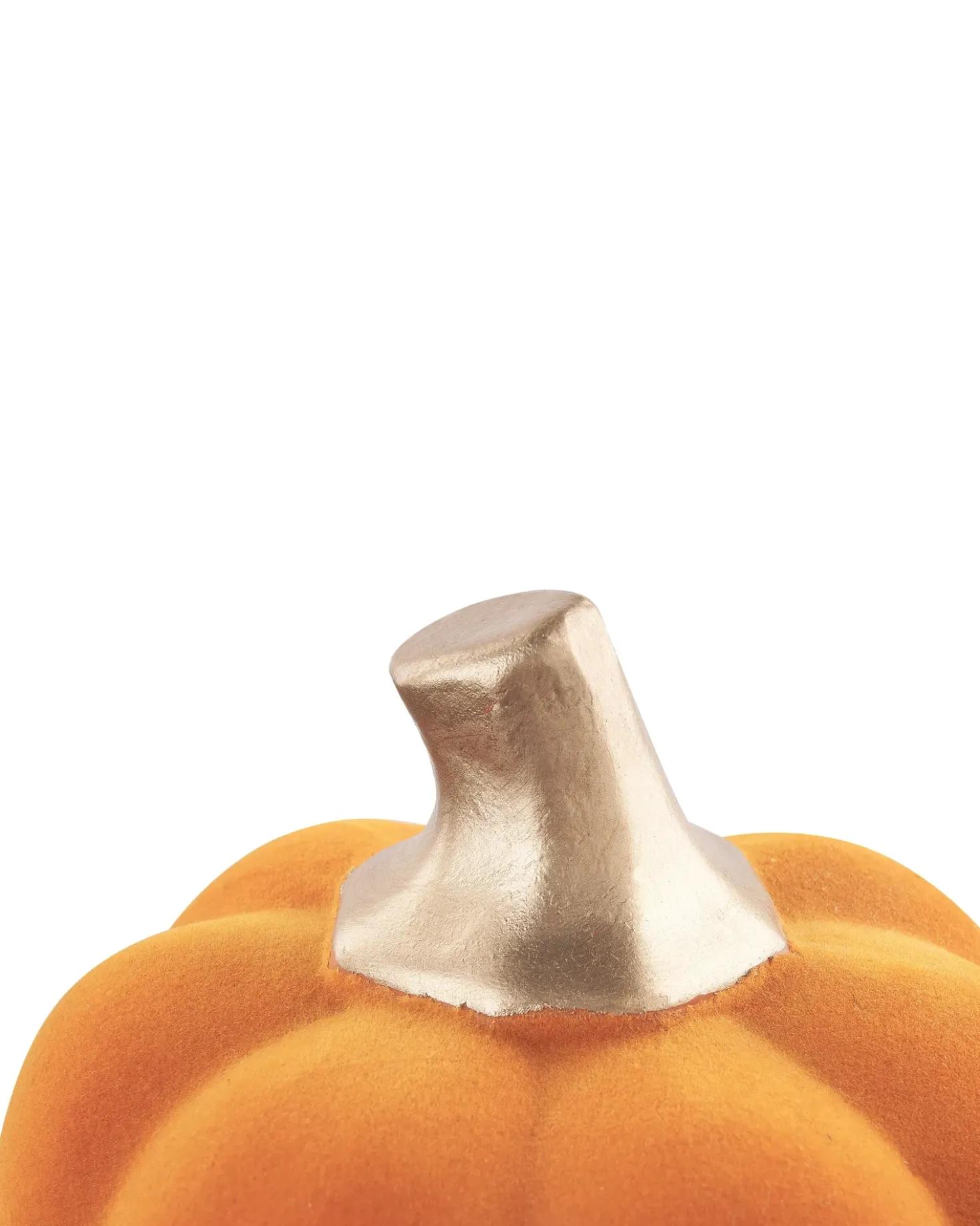 Accessorio decorativo Zucca KALAMATA Velluto Arancione