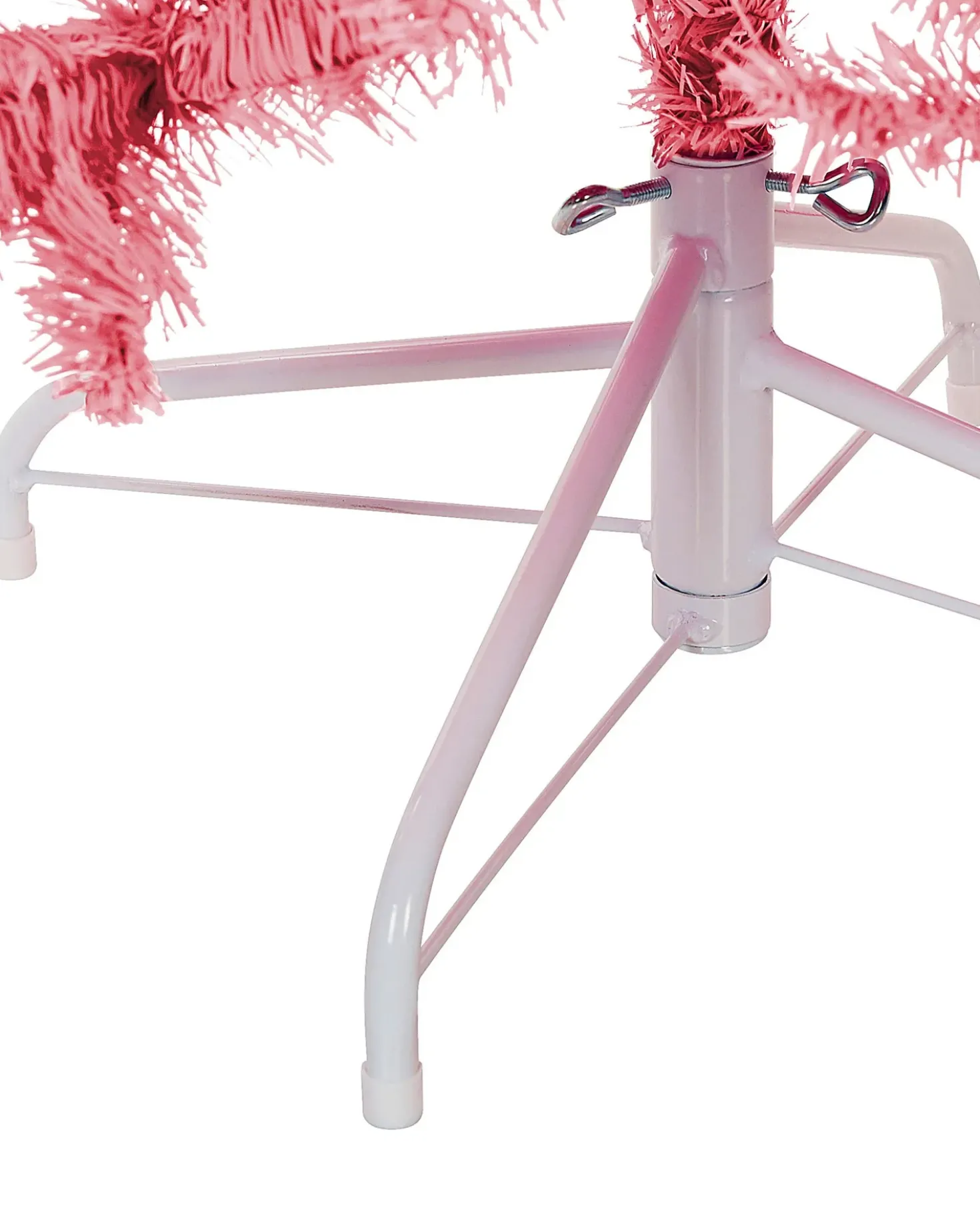 Albero di Natale artificiale FARNHAM 210 cm Rosa