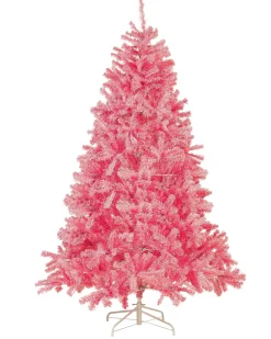 Albero di Natale artificiale FARNHAM 210 cm Rosa