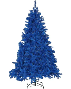 Albero di Natale artificiale FARNHAM 180 cm Blu