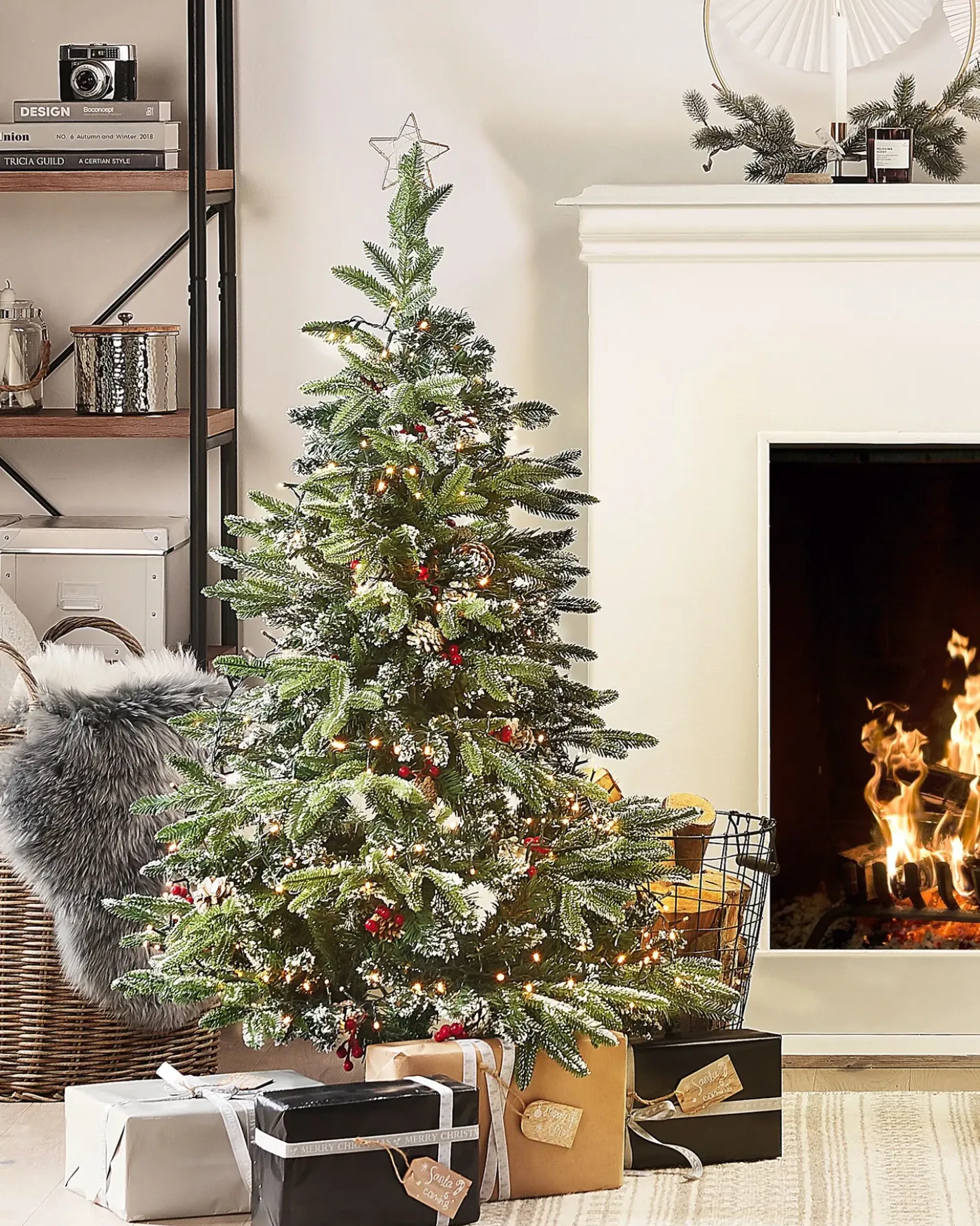 Albero di Natale artificiale DENALI 120 cm Verde
