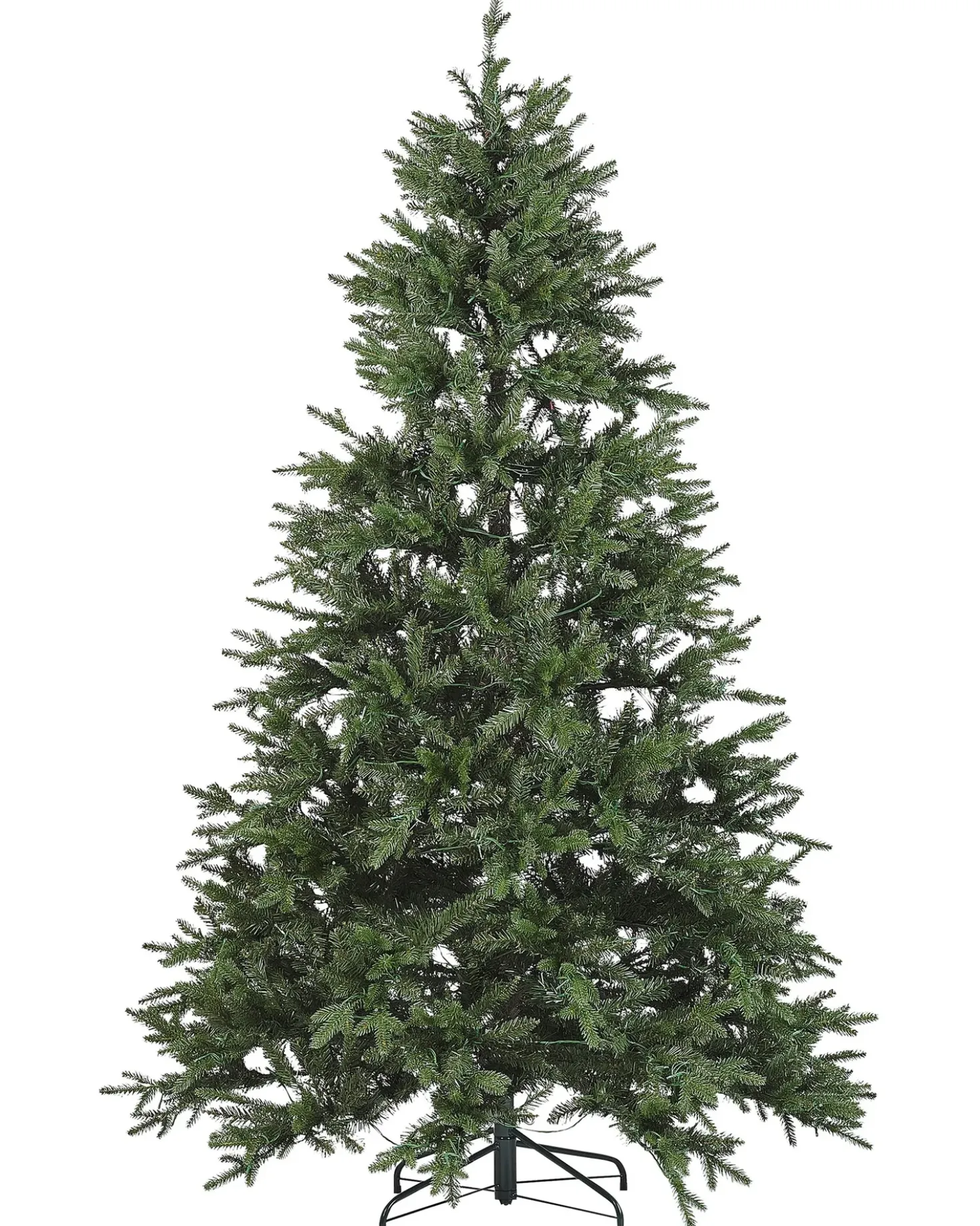 Albero di Natale artificiale LED FIDDLE 210 cm Verde