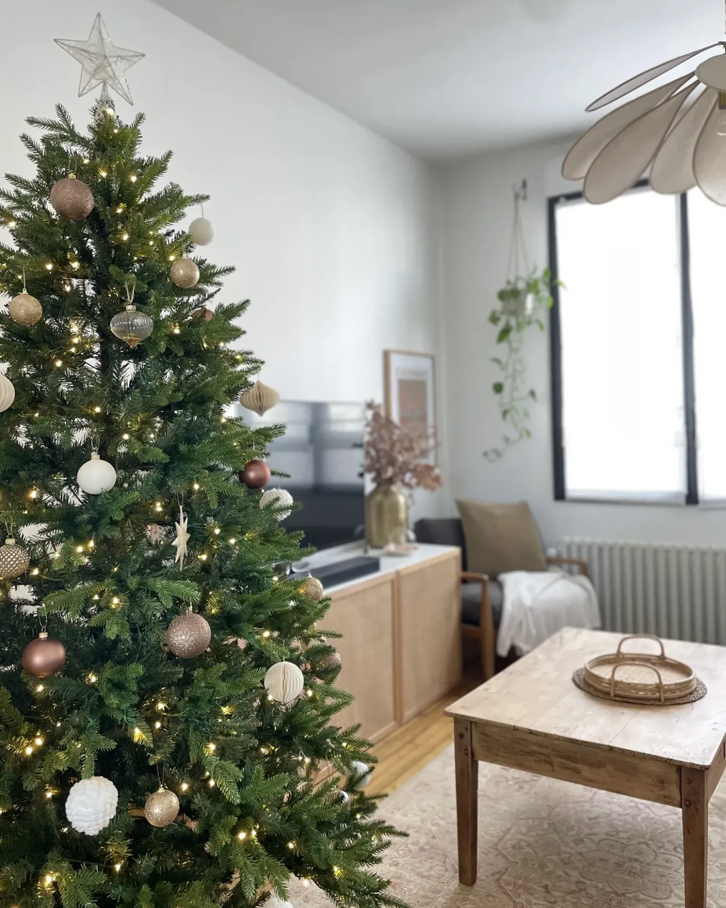 Albero di Natale artificiale LED FIDDLE 210 cm Verde