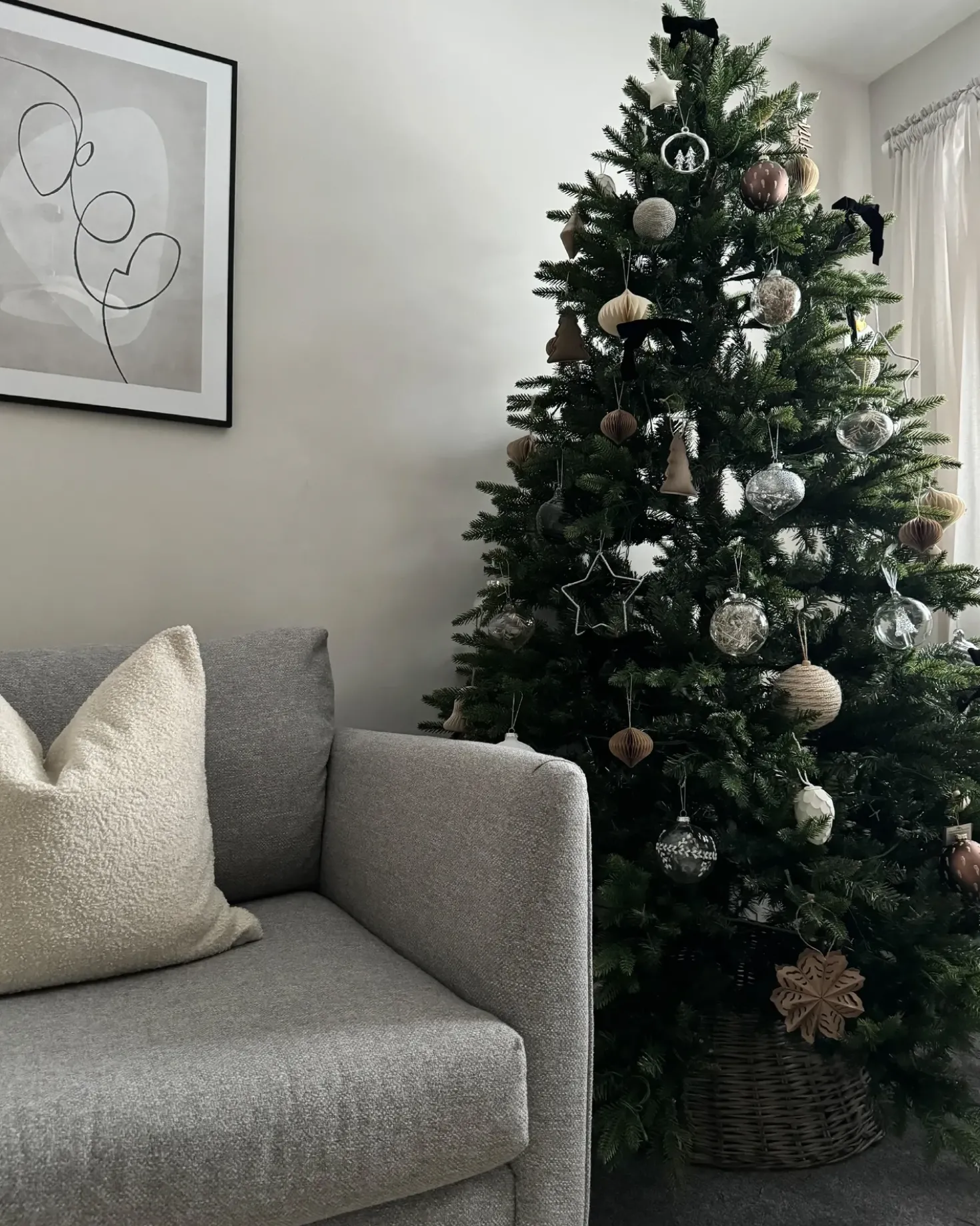Albero di Natale artificiale LED FIDDLE 210 cm Verde