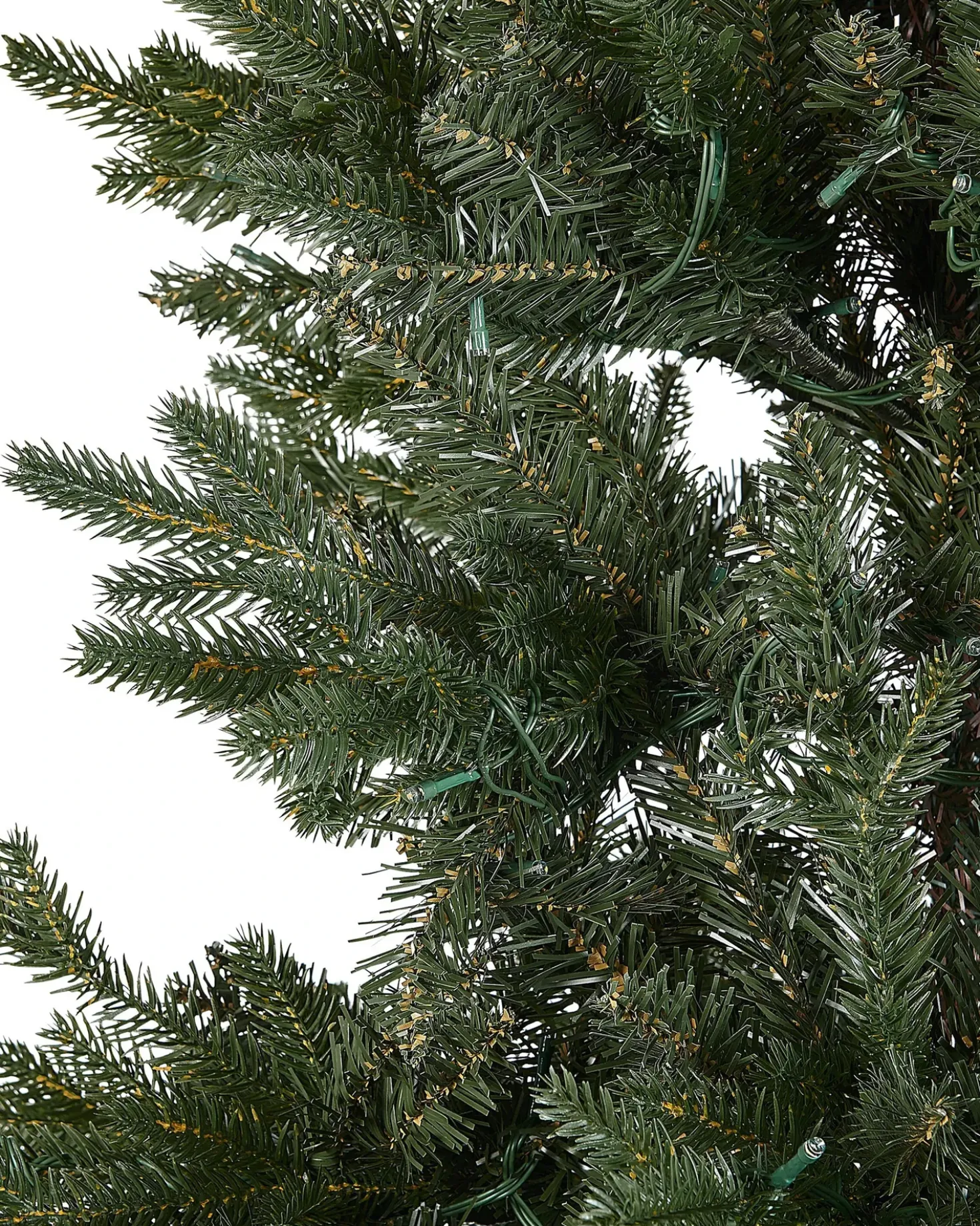 Albero di Natale artificiale LED FIDDLE 210 cm Verde