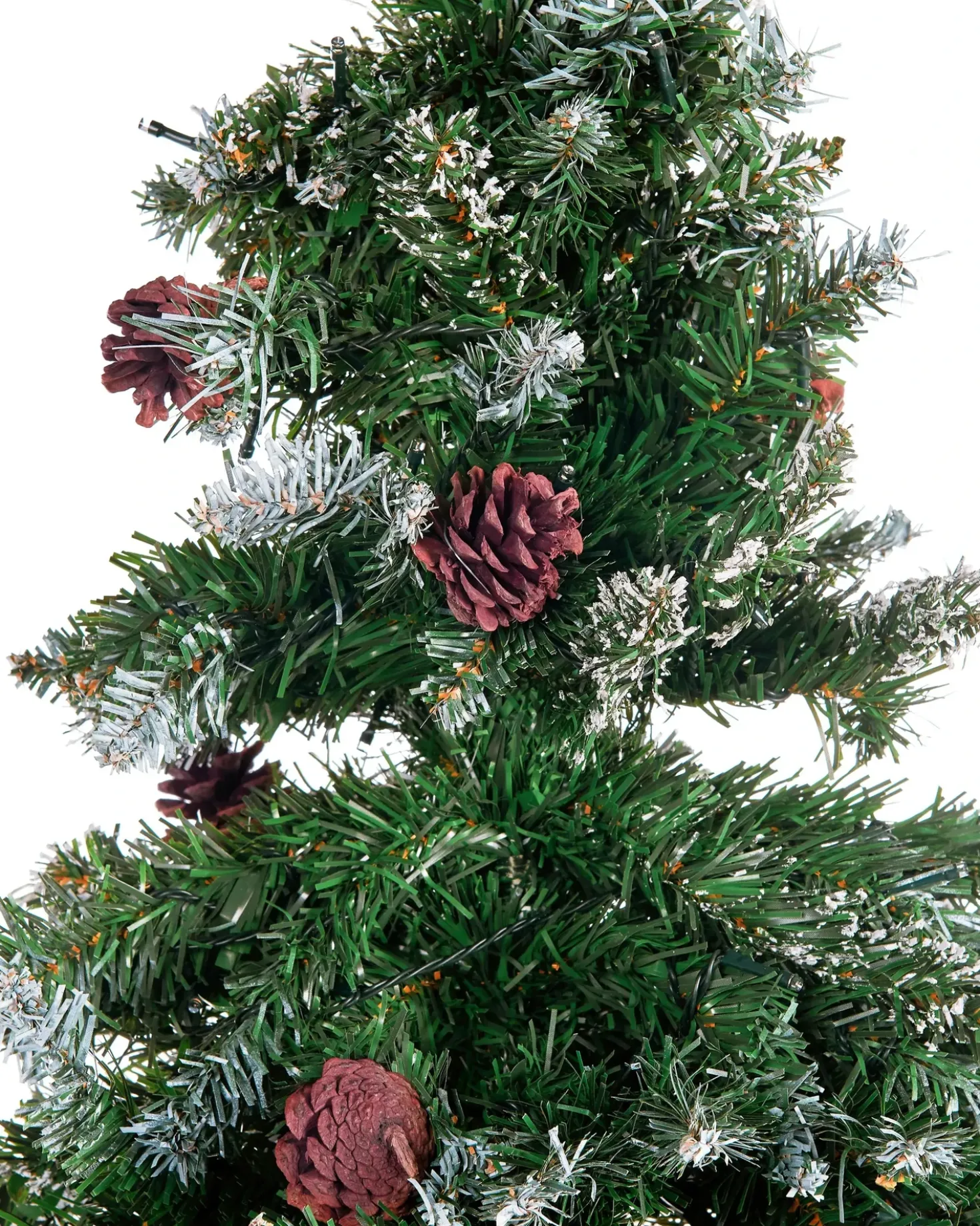 Albero di Natale artificiale LED PALOMAR 210 cm Verde
