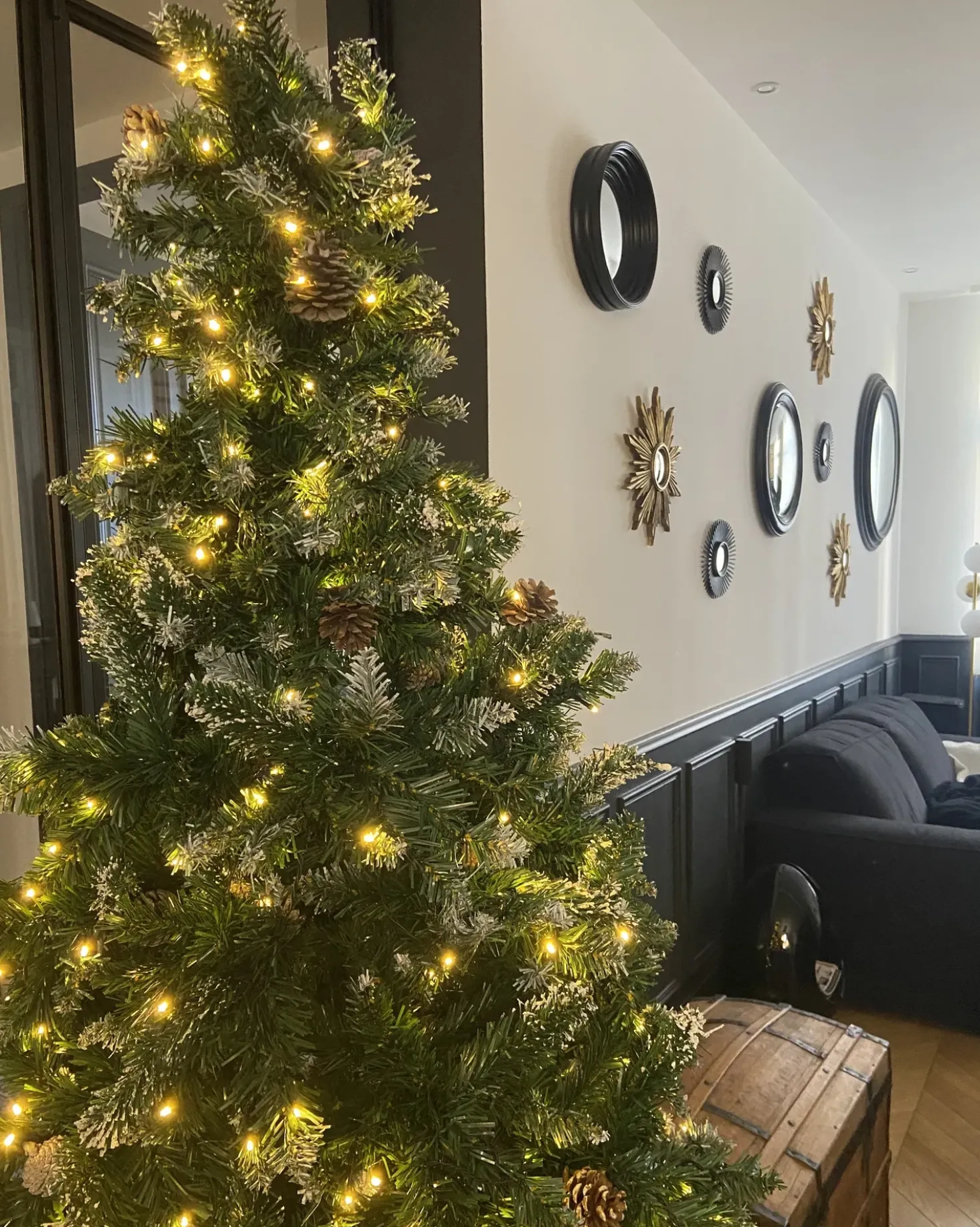 Albero di Natale artificiale LED PALOMAR 210 cm Verde