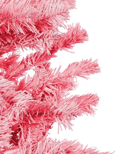 Albero di Natale artificiale FARNHAM 120 cm Rosa