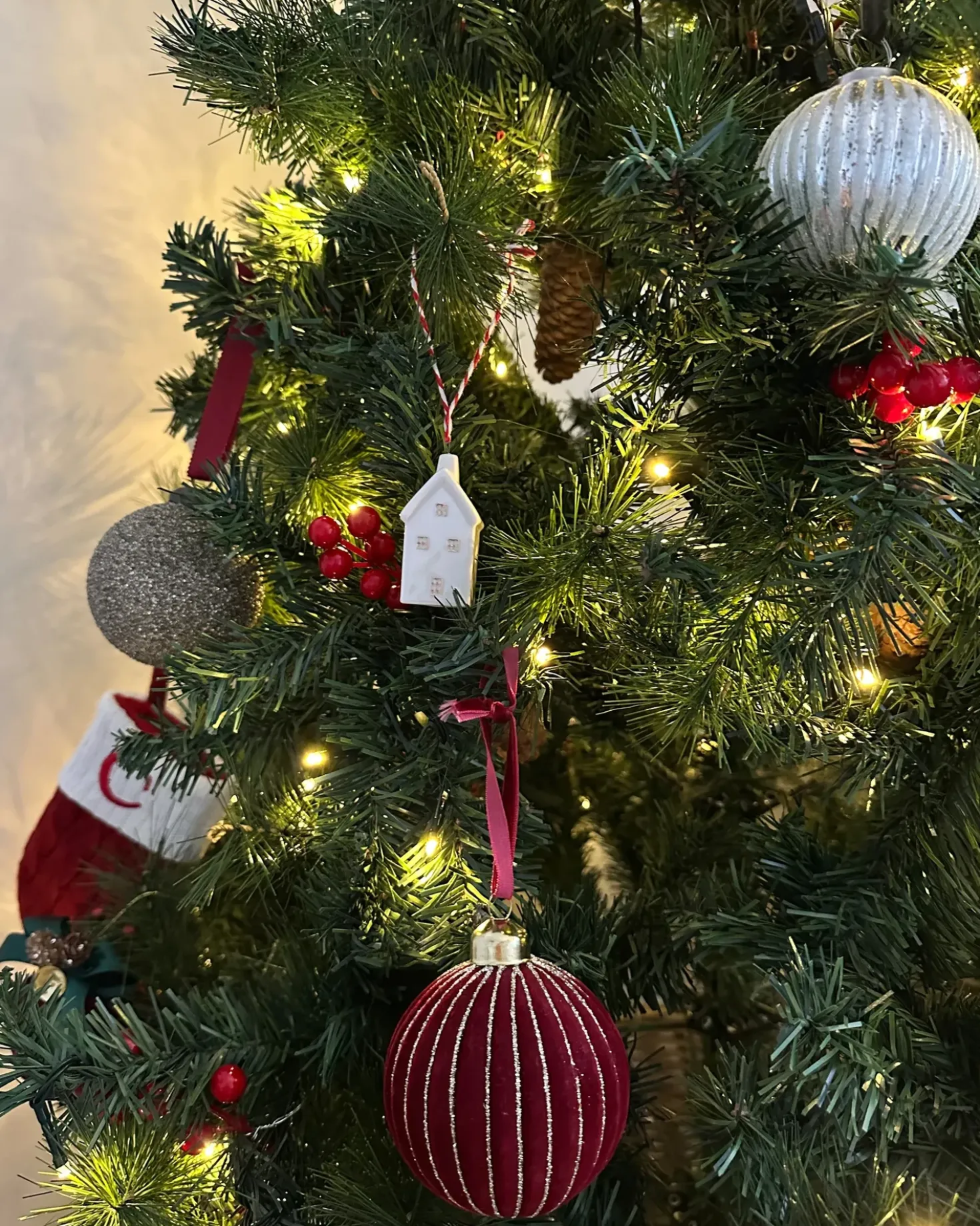 Albero di Natale artificiale LED JACINTO 180 cm Verde scuro