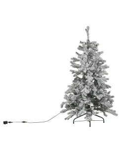 Albero di Natale pre illuminato LED TATLOW 120 cm Verde