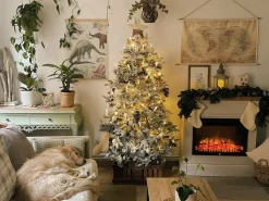 Albero natalizio innevato TOMICHI 180 cm Bianco