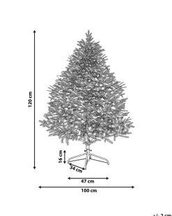 Albero natalizio innevato MASALA 120 cm Bianco
