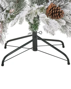 Albero natalizio innevato MASALA 120 cm Bianco