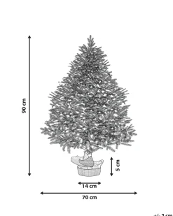 Albero natalizio innevato RINGROSE 90 cm Verde