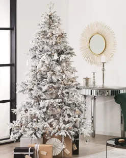 Albero natalizio innevato TOMICHI 210 cm Bianco