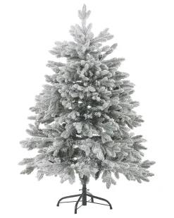 Albero natalizio innevato FORAKER 120 cm Bianco