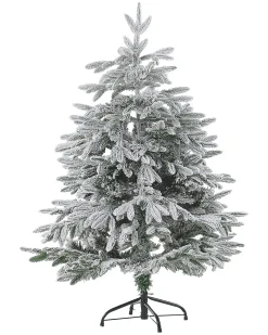 Albero natalizio innevato BASSIE 120 cm Bianco