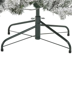 Albero natalizio innevato LED TATLOW 210 cm Verde
