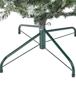Albero natalizio innevato LED BRISCO 180 cm Bianco