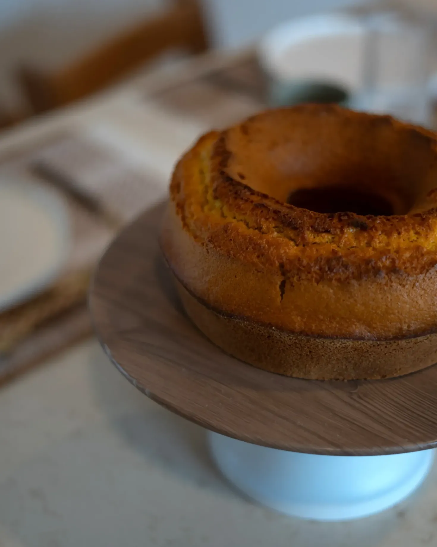 Alzata per torta BRIOCHE Metallo Bianco