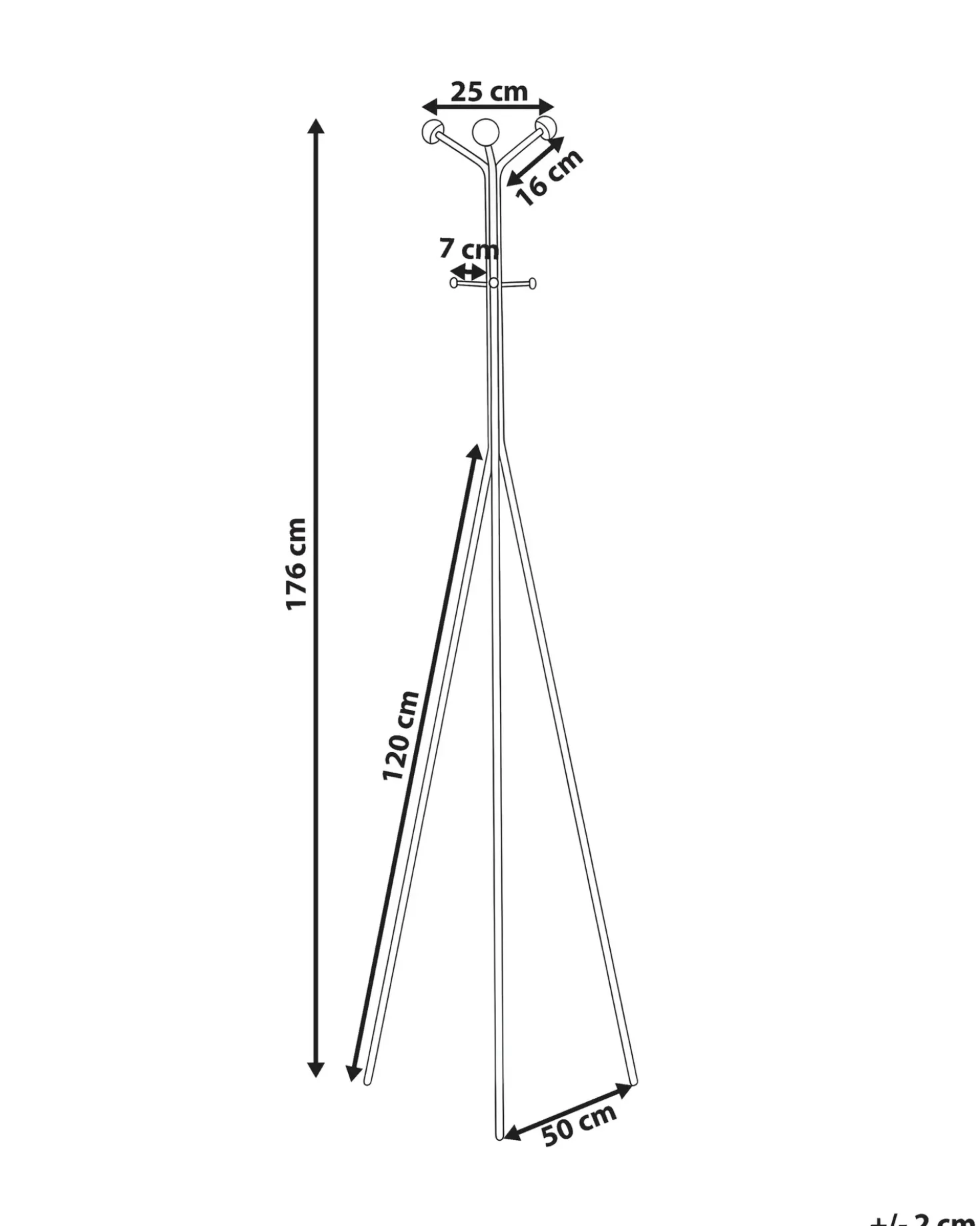 Appendiabiti ARNOT Bianco