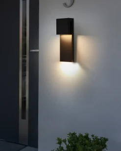Applique a LED per esterni LIMONLU Nero