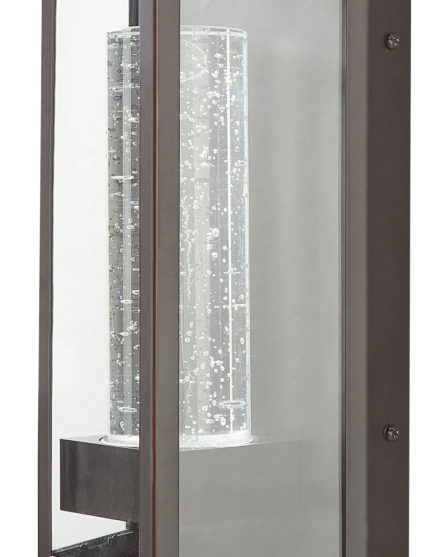 Applique a LED per esterni FRUID con sensore di movimento Marrone