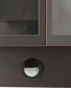 Applique a LED per esterni FRUID con sensore di movimento Marrone