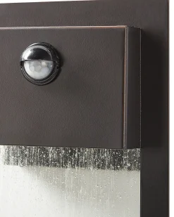 Applique a LED per esterni ELLIOT con sensore di movimento Nero