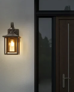 Applique a per esterni ALMOND Nero
